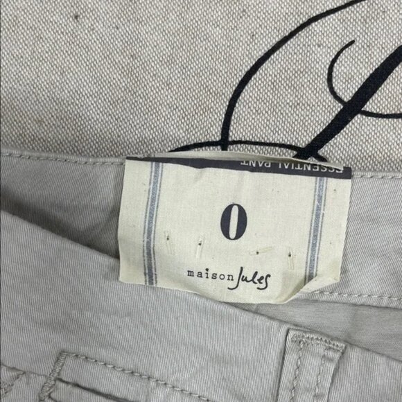 Maison Jules Slim Ankle Pants - Picture 3 of 16